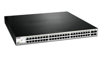 D-Link DGS-1210-52MP network switch Managed L2 Gigabit Ethernet (10/100/1000) Black 1U Power over Ethernet (PoE)