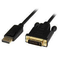StarTech.com 3 ft DisplayPort to DVI Active Adapter Converter Cable - DP to DVI 1920x1200 - Black