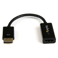 StarTech.com DisplayPort to HDMI 4K Audio / Video Converter ? DP 1.2 to HDMI Active Adapter for Desktop / Laptop Computers ? 4K @ 30 Hz