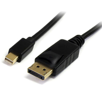 StarTech.com 10 ft Mini DisplayPort to DisplayPort 1.2 Adapter Cable M/M - DisplayPort 4k