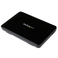 StarTech.com 2.5in USB 3.0 External SATA III SSD Hard Drive Enclosure with UASP ? Portable External HDD