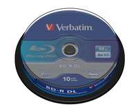 Verbatim 43746 blank Blu-Ray disc BD-R 50 GB 10 pc(s)