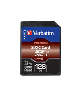 Verbatim Premium memory card 128 GB SDXC Class 10