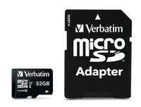 Verbatim Pro memory card 32 GB MicroSDHC Class 10 UHS