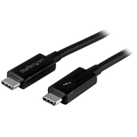 StarTech.com 1m Thunderbolt 3 (20Gbps) USB-C Cable - Thunderbolt, USB, and DisplayPort Compatible